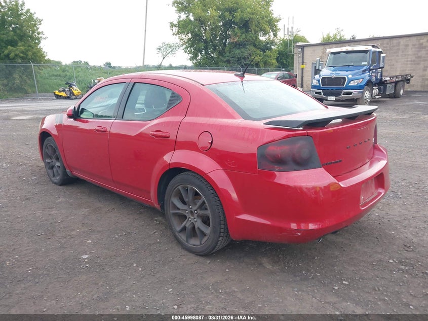 2013 DODGE AVENGER auction photo 3
