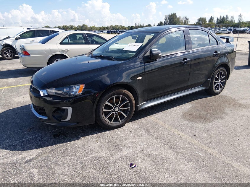Vin: ja32u2fu3hu007577, lot: 46497434, mitsubishi lancer es/le 20172
