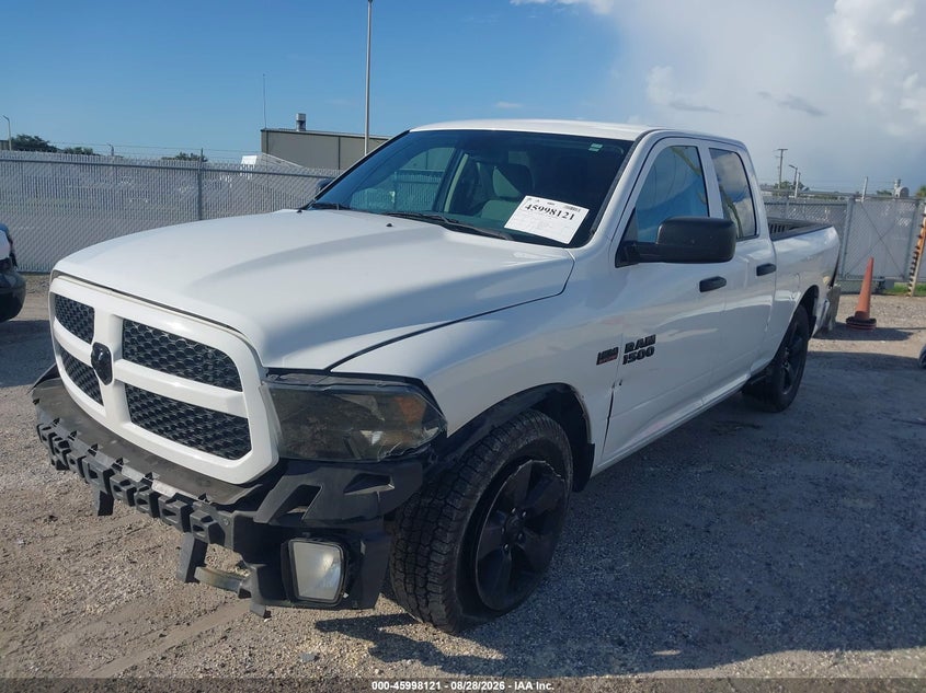 Vin: 1c6rr6ft1js101045, lot: 46497466, ram 1500 express  4x2 6'4 box 20182