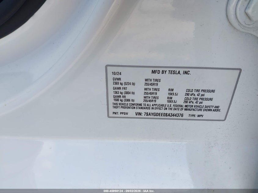 TESLA MODEL Y - zdjęcie 9