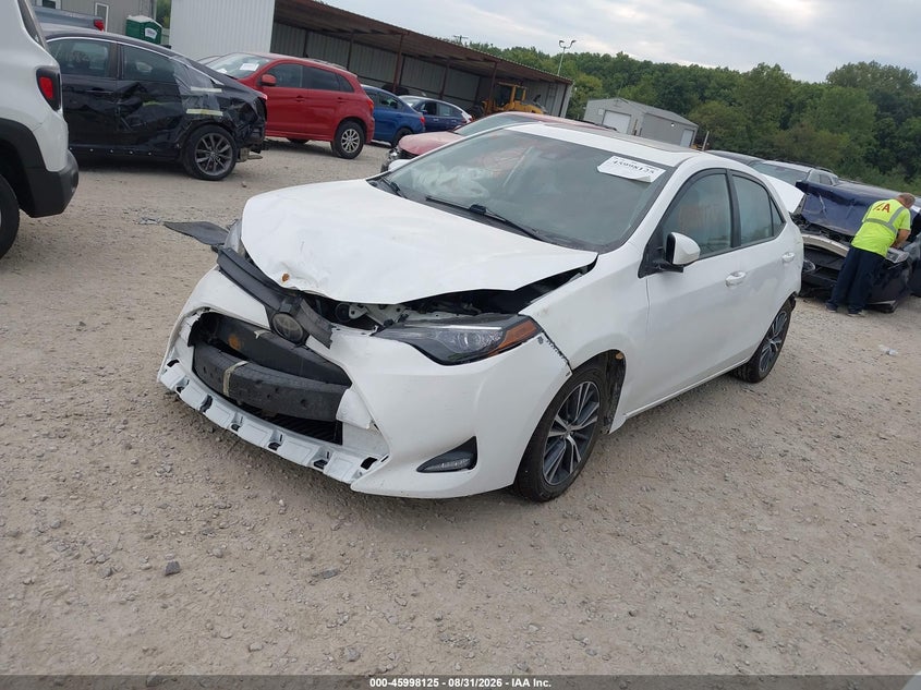 2019 Toyota Corolla, Front End, IAAI, VIN 2T1BURHE8KC138475 — photo 2