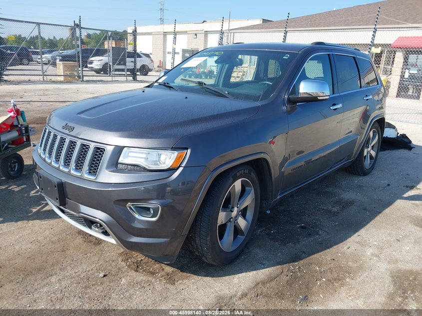 Vin: 1c4rjfcgxec523015, lot: 46497485, jeep grand cherokee overland 20142