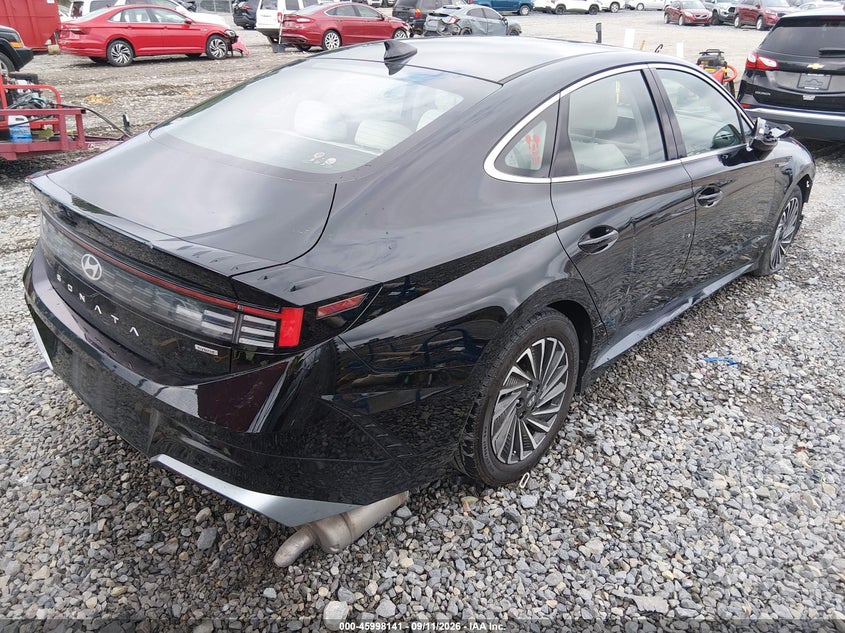Vin: kmhl34jjxra097231, lot: 46497486, hyundai sonata hybrid sel 20244