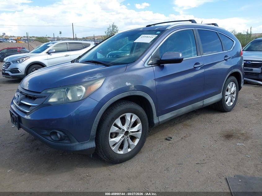 2013 Honda CR-V, Звичайний знос, IAAI, VIN 2HKRM4H77DH636010 — фото 2