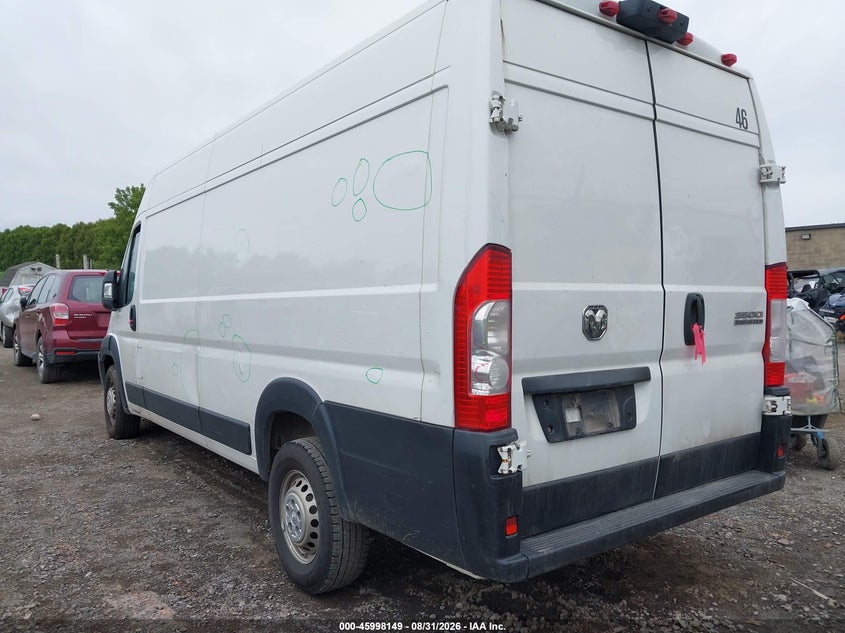 RAM PROMASTER 3500 2025 VIN 3C6MRVJG1SE517700