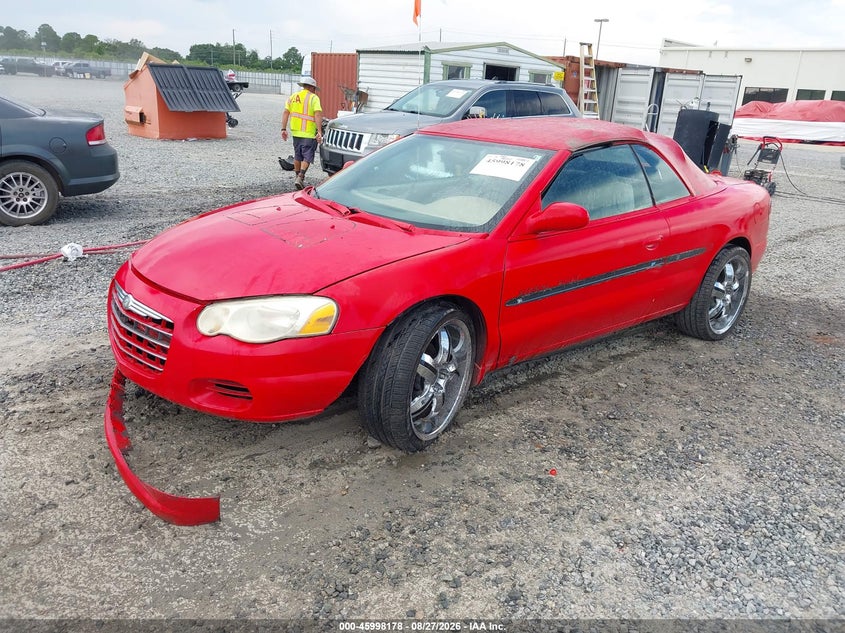2006 Chrysler Sebring, Звичайний знос, IAAI, VIN 1C3EL45X56N135730 — фото 2