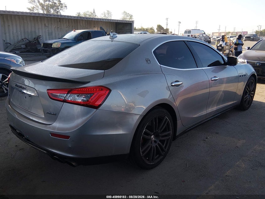 Vin: zam57rta5f1133197, lot: 46497528, maserati ghibli s q4 20154