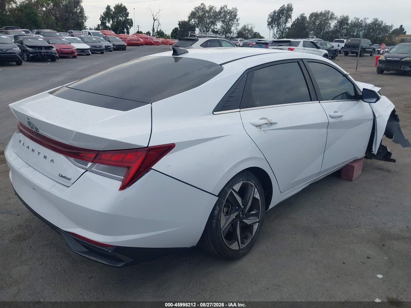 2021 HYUNDAI ELANTRA auction photo 4