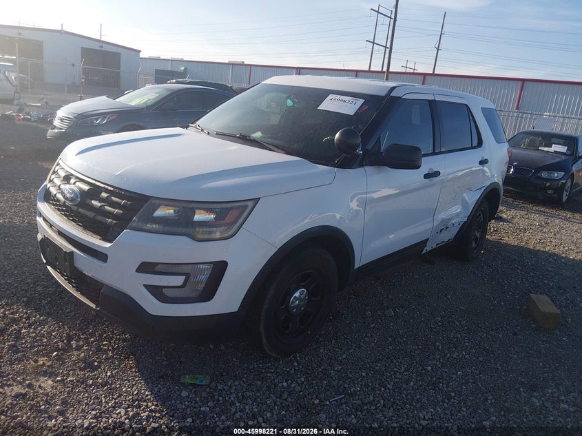 Vin: 1fm5k8arxhgb41572, lot: 46497566, ford utility police interceptor 20172