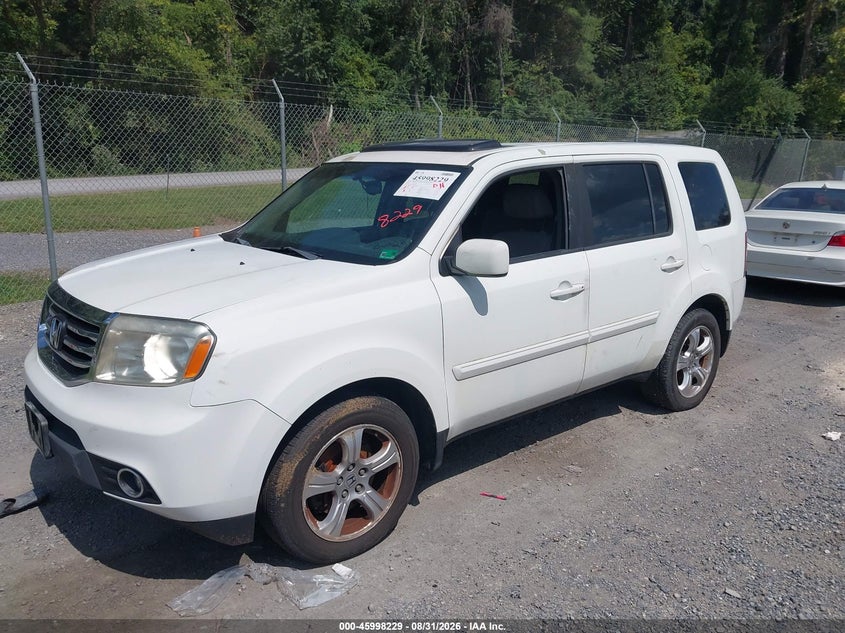 2013 HONDA PILOT auction photo 2