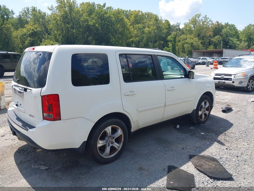 2013 HONDA PILOT auction photo 4