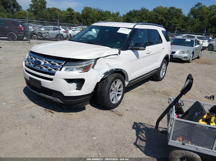 2018 FORD EXPLORER SPORT UTILITY VEHICLE 3.5L V-6 DOHC, VVT, REGULAR , 290HP
