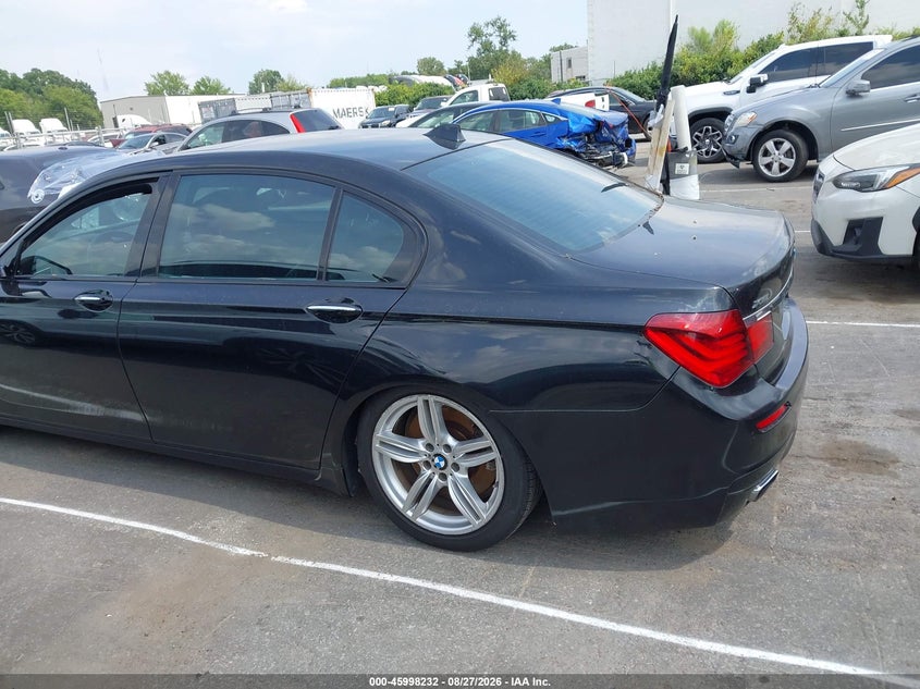 BMW 750LI 2013 VIN WBAYF8C58DDE59024
