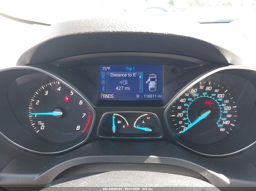 2013 FORD ESCAPE SPORT UTILITY VEHICLE 1.6L I-4 DI, DOHC, VVT, TURBO, REGULAR , 173HP