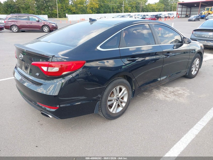 Vin: 5npe24af9gh427555, lot: 46497627, hyundai sonata se 20164
