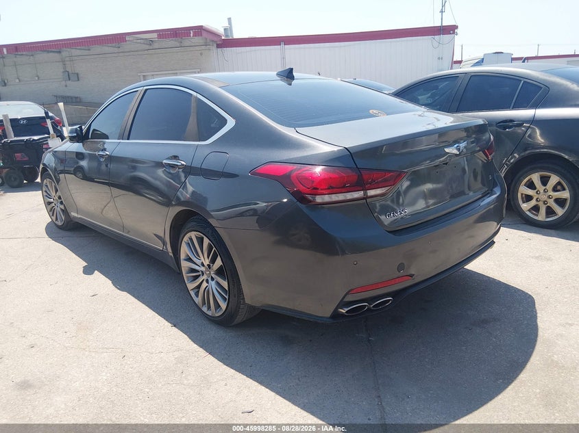 GENESIS G80 2018 VIN KMHGN4JF2JU266314