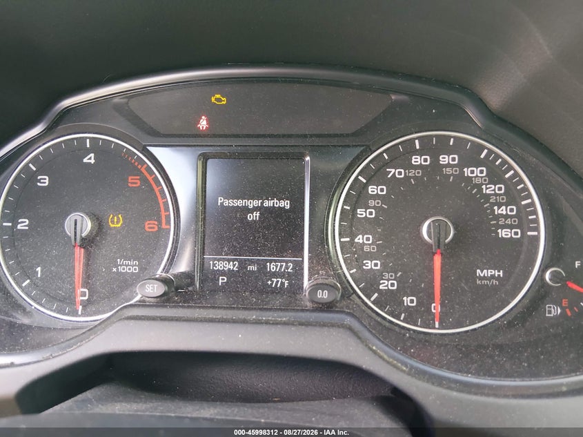 2015 AUDI Q5 auction photo 7