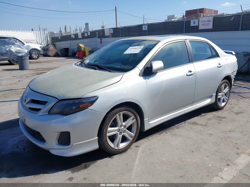 2013 Toyota Corolla, Удар ззаду, IAAI, VIN 5YFBU4EE1DP087749 — фото 2