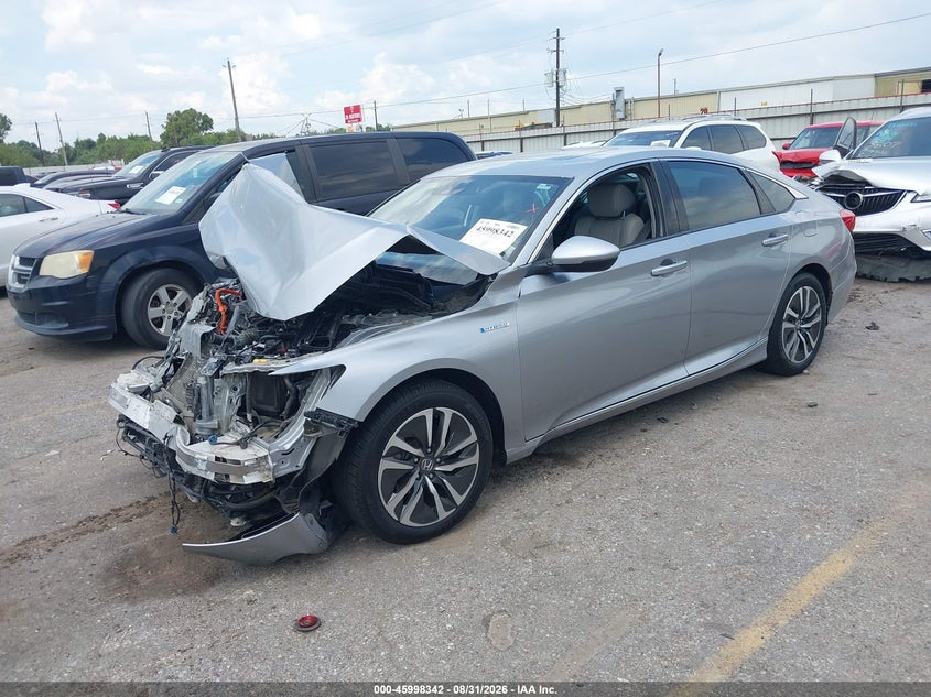 Vin: 1hgcv3f54la015216, lot: 46497687, honda accord hybrid ex-l 20202
