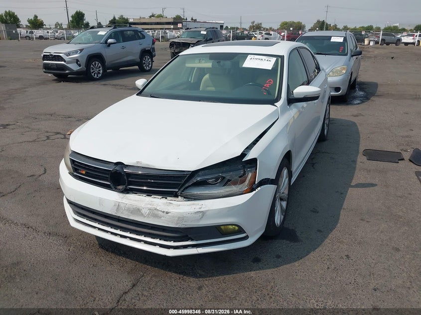 2017 VOLKSWAGEN JETTA SEDAN 1.4L I-4 DI, DOHC, VVT, TURBO, 150HP