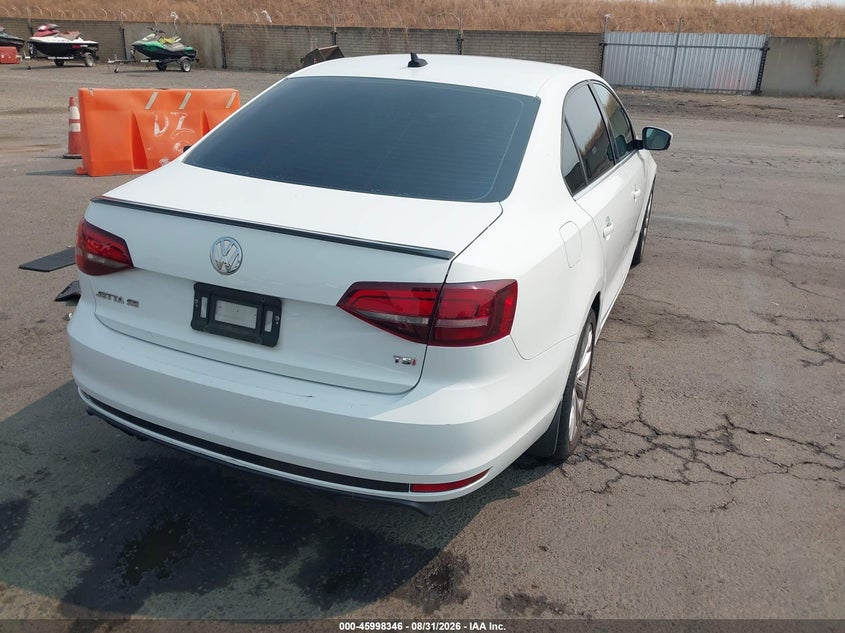 2017 VOLKSWAGEN JETTA SEDAN 1.4L I-4 DI, DOHC, VVT, TURBO, 150HP