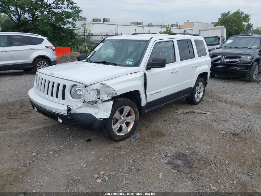 Vin: 1c4njrfb9gd587303, lot: 46497712, jeep patriot latitude 20162