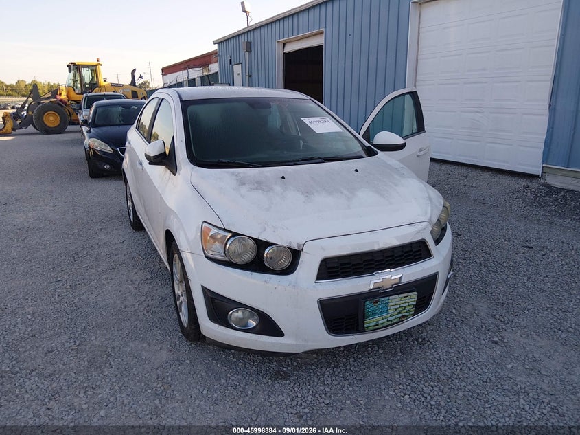 CHEVROLET SONIC 2012 VIN 1G1JC5SH8C4158457