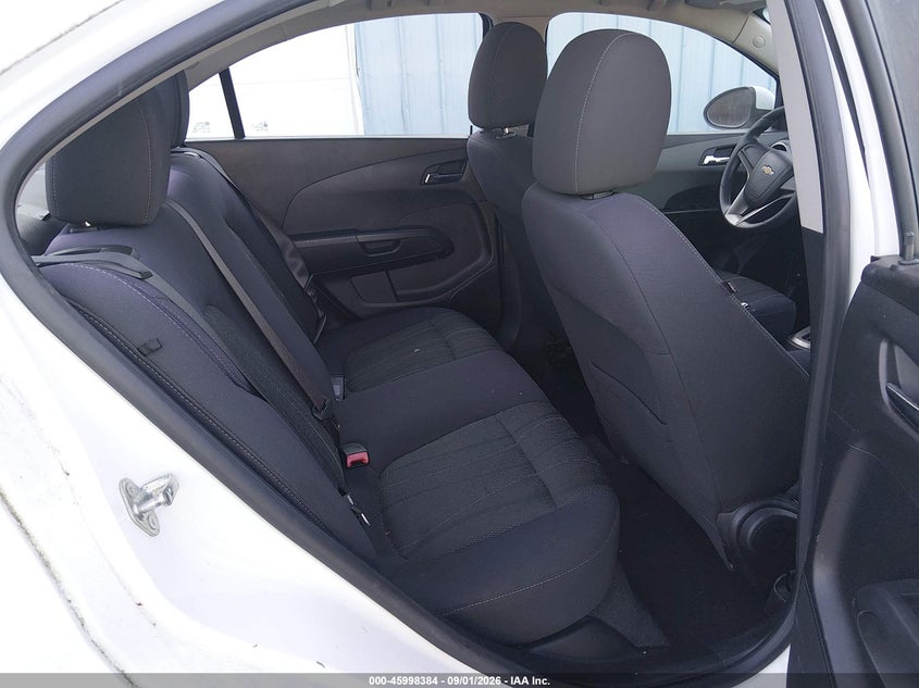 CHEVROLET SONIC 2012 VIN 1G1JC5SH8C4158457
