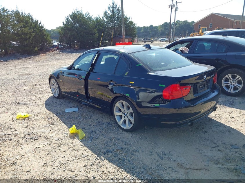 BMW 335I 2009 VIN WBAPM77579NL86619