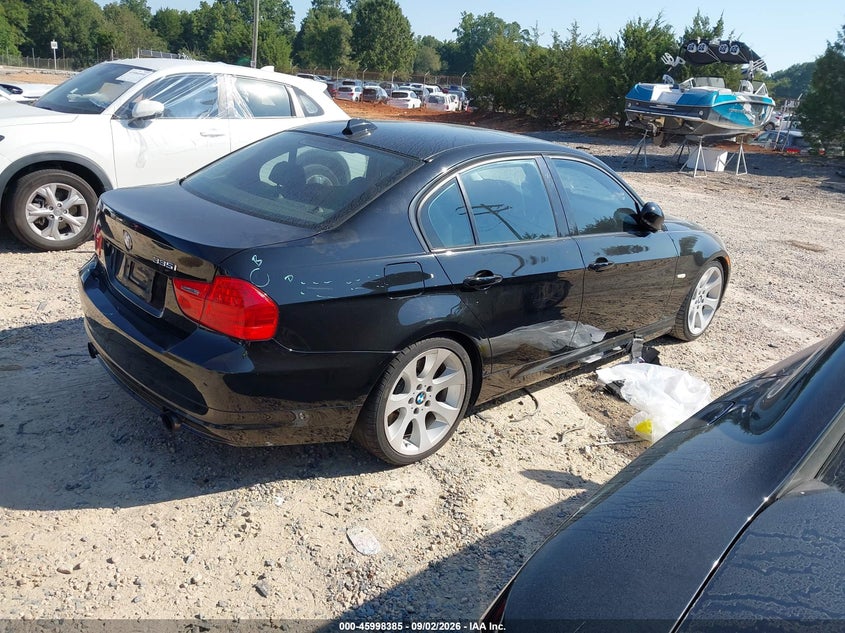 BMW 335I 2009 VIN WBAPM77579NL86619