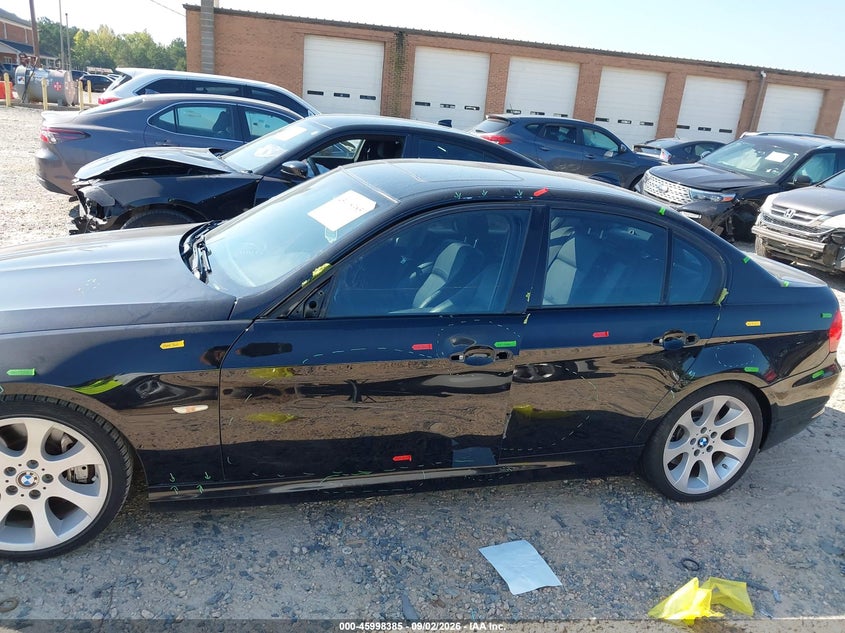 BMW 335I 2009 VIN WBAPM77579NL86619