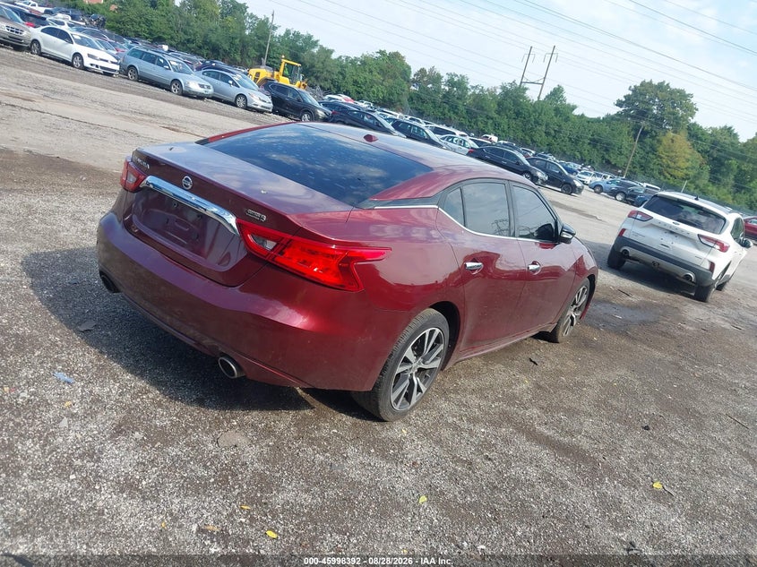 2016 NISSAN MAXIMA auction photo 4