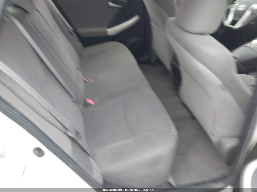 2012 TOYOTA PRIUS HATCHBACK 1.8L I-4 DOHC, VVT, REGULAR , 98HP