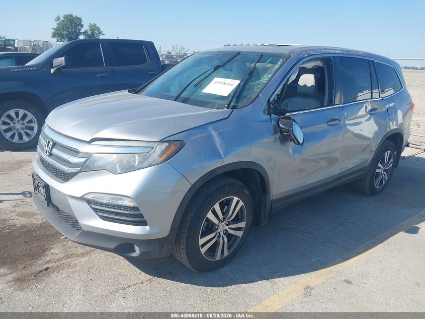 2016 Honda Pilot, Оба бока, IAAI, VIN 5FNYF6H80GB082046 — фото 2