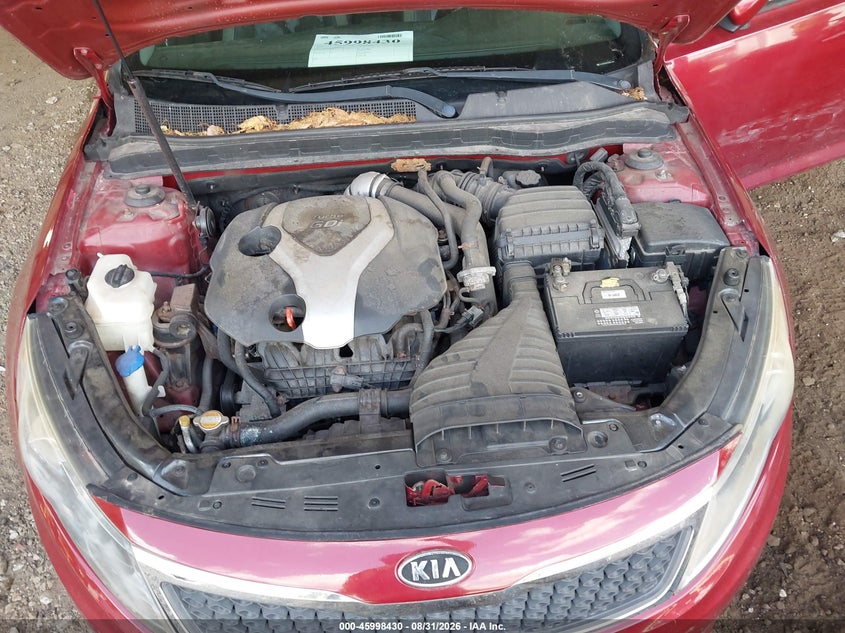 KIA OPTIMA 2012 VIN 5XXGR4A65CG087668