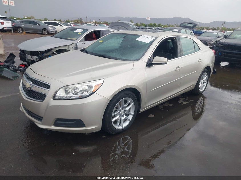 2013 Chevrolet Malibu, Затопление, IAAI, VIN 1G11C5SA6DF175878 — фото 2