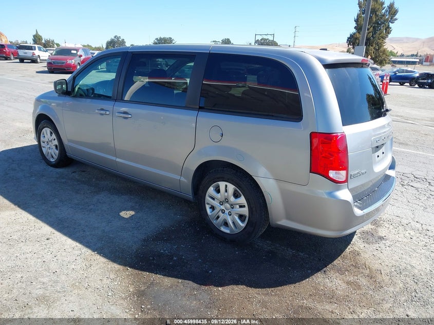 Vin: 2c4rdgbg6jr254768, lot: 46497780, dodge grand caravan se 20183