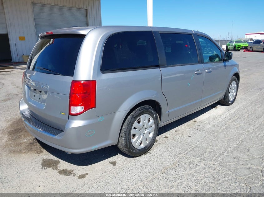 Vin: 2c4rdgbg6jr254768, lot: 46497780, dodge grand caravan se 20184