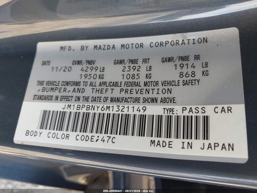 MAZDA MAZDA3 - zdjęcie 9