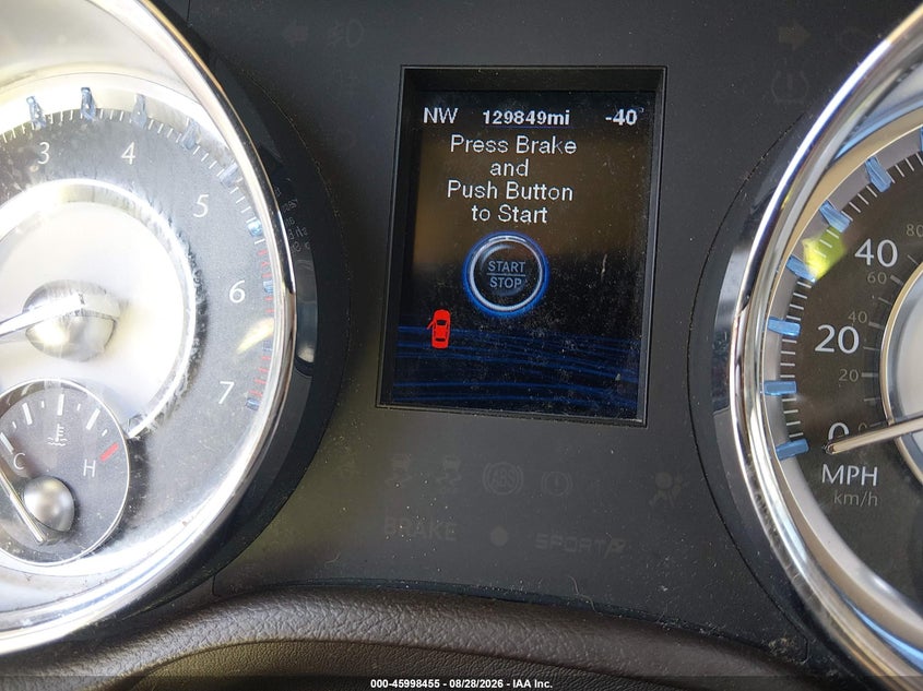 CHRYSLER 300C 2012 VIN 2C3CCAET6CH225346