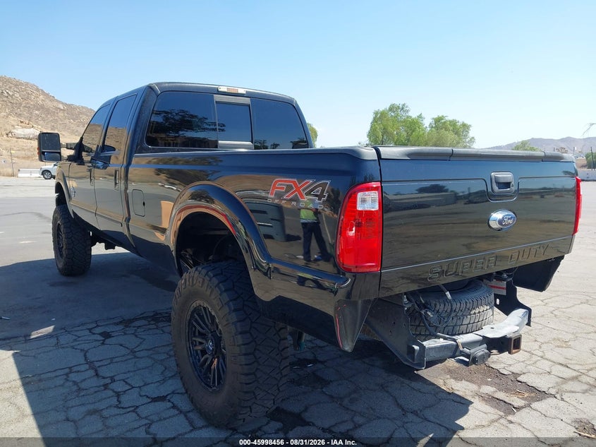 Vin: 1ft7w2bt5feb40055, lot: 46497801, ford f-250 lariat 20153