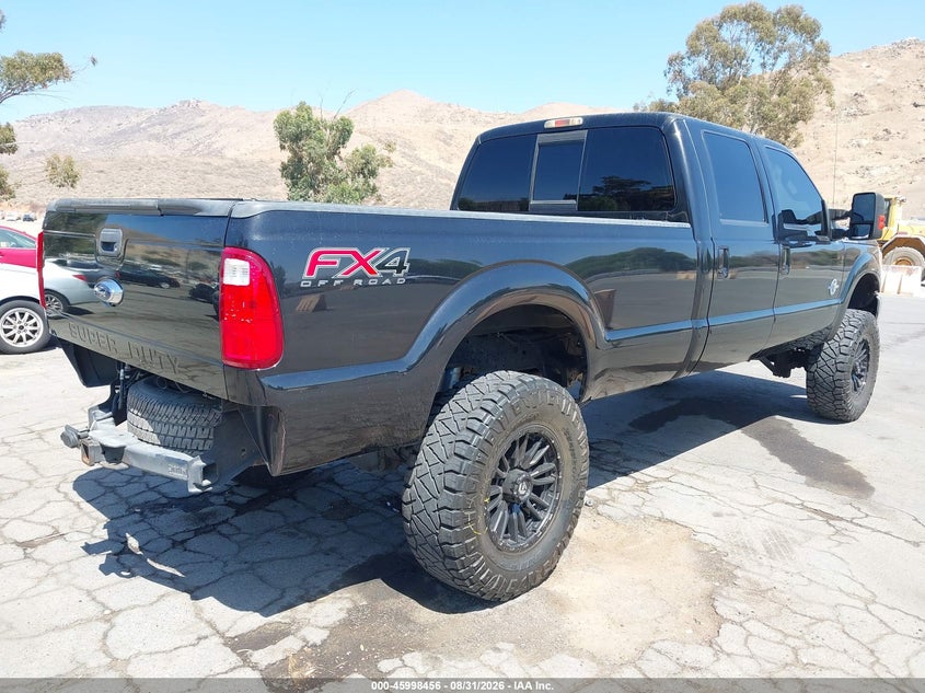 Vin: 1ft7w2bt5feb40055, lot: 46497801, ford f-250 lariat 20154