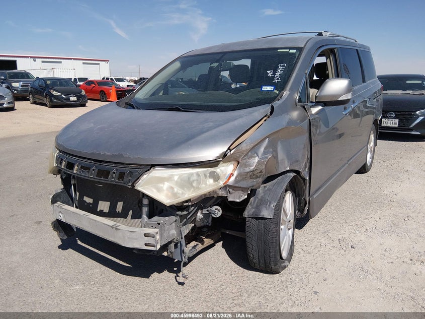 Vin: jn8ae2kp2d9069824, lot: 46497838, nissan quest sl 20132