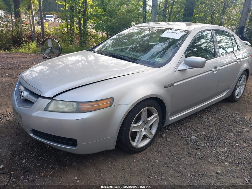 2006 Acura TL, Затопление, IAAI, VIN 19UUA66296A012422 — фото 2