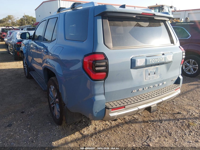 Vin: jtevb5br3s5023430, lot: 46497852, toyota 4runner hybrid limited 20253
