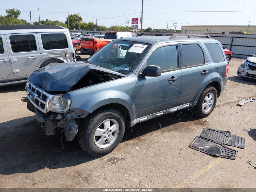 Vin: 1fmcu0d73akb11359, lot: 46497855, ford escape xlt 20102