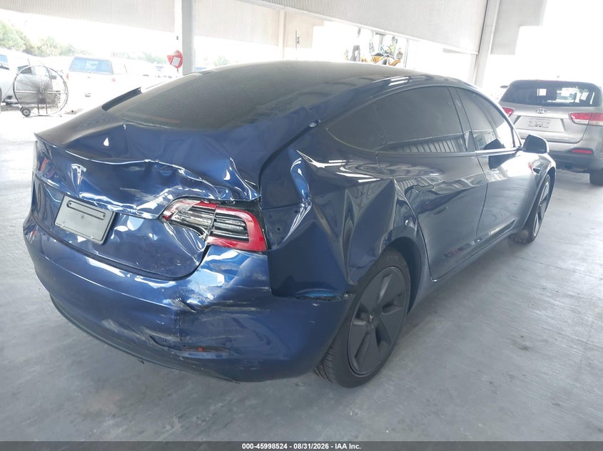 Vin: 5yj3e1ea2pf573516, lot: 46497870, tesla model 3 rear-wheel drive 20234