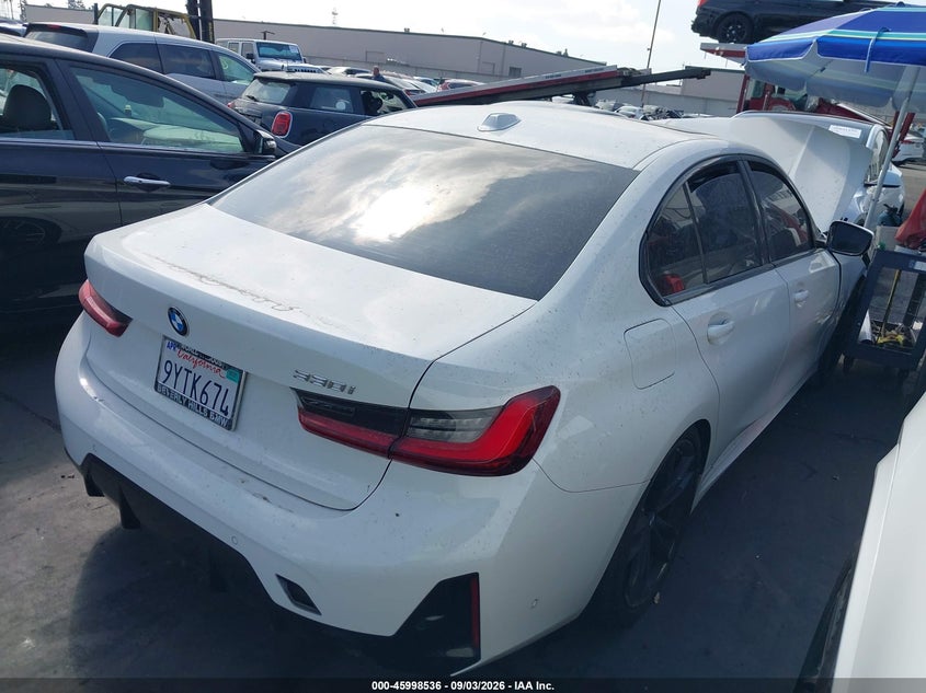 Vin: 3mw69ff01p8d21391, lot: 46497881, bmw 330i 20234