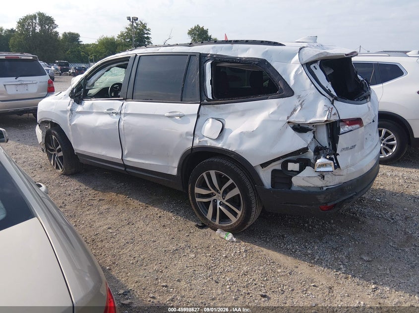 Vin: 5fnyf6h30nb067631, lot: 46497971, honda pilot awd sport 20223