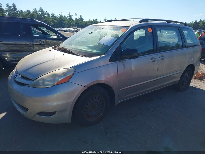 2007 Toyota Sienna, Звичайний знос, IAAI, VIN 5TDZK23C47S063483 — фото 2